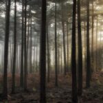 gestione dei boschi, shelter per attecchimento piante